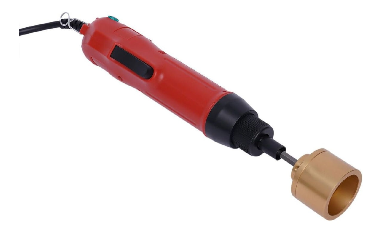 de Machine capsulage électrique manuelle Machine de capsulage de bouteille Machine de capsulage du bouteilles Machine à capsuler pour bouchons ronds en plastique du 1030 mm Modèle Os600 80 W