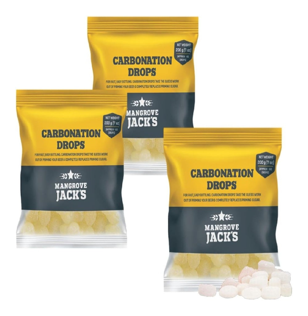 Mangrove Jacks Lot de 60 pastilles de sucre pour amorcer une boisson brassée 200 g