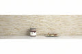 MOFIT de Lot 10 feuilles de carrelage mural autocollant 3D destiné à dosseret de cuisinette ainsi que salle de bain carreaux du mosaïque linéaire en marbre beige 10 feuilles