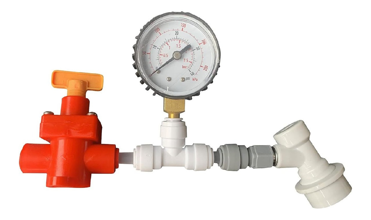 Diaphragme BlowTie Ball Lock Beer Spunding Valve Kit complet pour brassage du bière maison