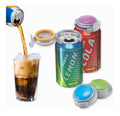 de Jokari Économie carbonatation destiné à canettes du 300 ml garde les boissons gazeuses fraîches conservateur manuel couvercle réutilisable