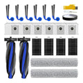 Accessoires robot pour aspirateur ECOVACS DEEBOT T90/T90 PRO Omni/X12 PRO Omni 2 brosses à rouleau 4 filtres 6 brosses latérales 2 serpillières à rouleau 6 sacs et 1 bande de sécurité
